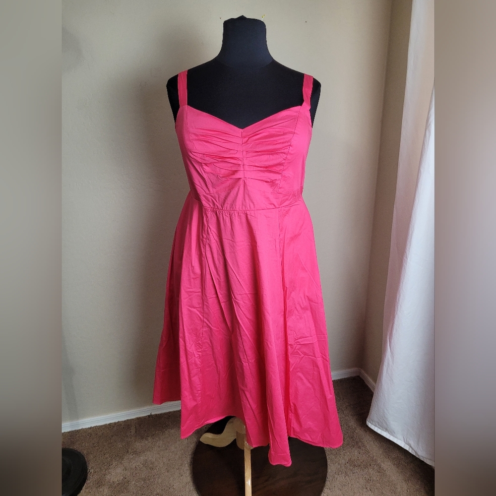 Torrid Adjustable Strap Sun Dress